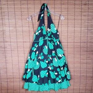 Eva Franco Fruit Frenzy Halter Dress | 8